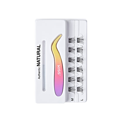 Authentic Natural | 12 Clusters imPRESS Falsies With Mini Applicator 12mm-14mm No Glue Needed - Image 7