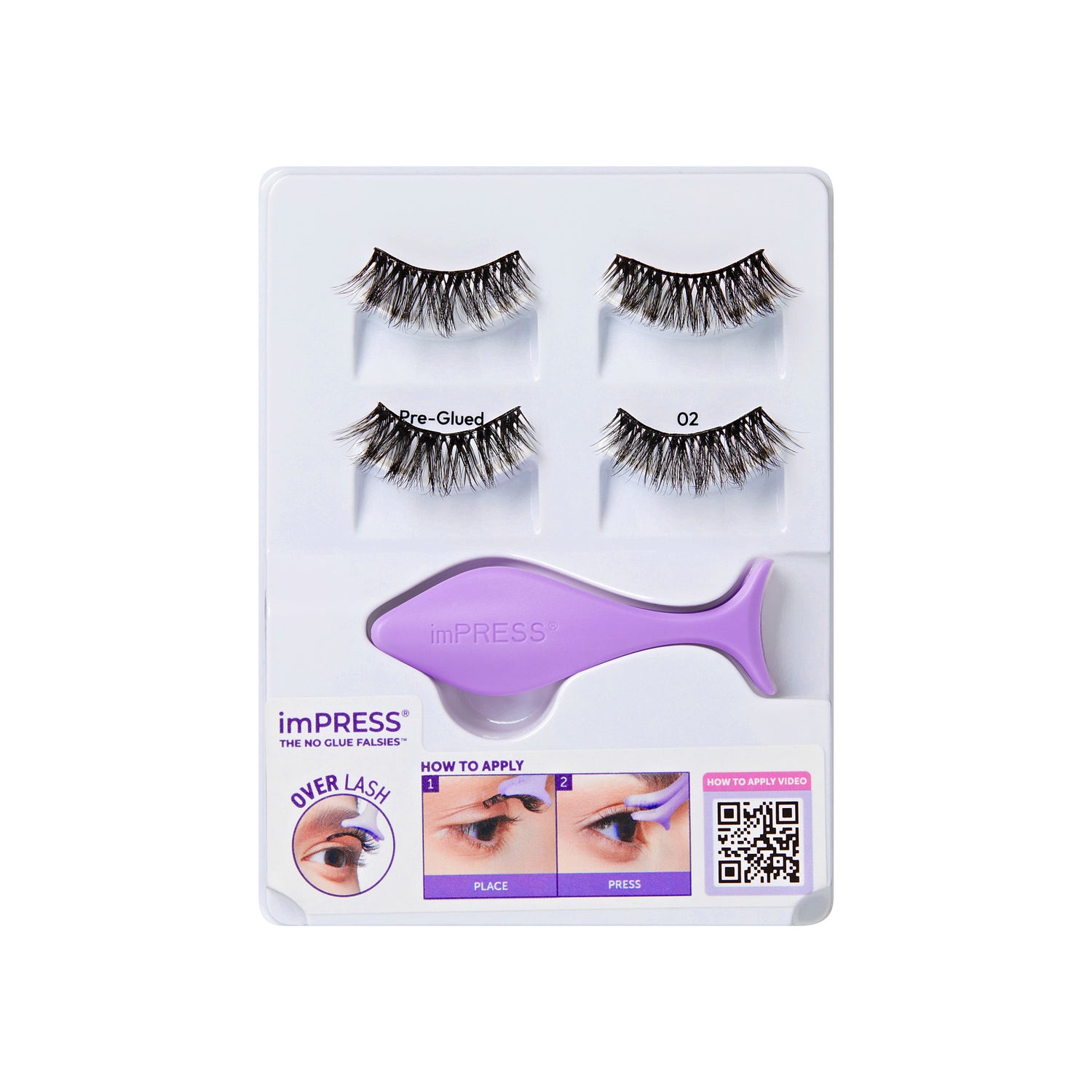imPRESS Falsies Pre-Glued Strip Lashes Kit - Classic Volume