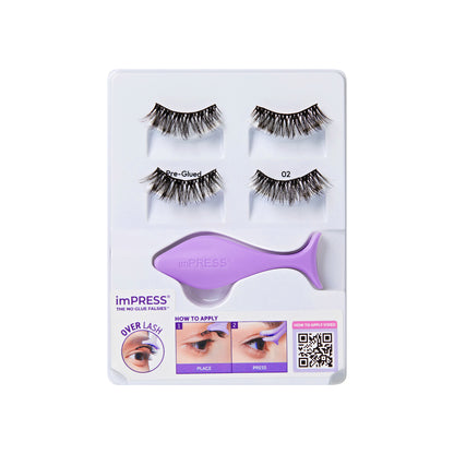 imPRESS Falsies Pre-Glued Strip Lashes Kit - Classic Volume