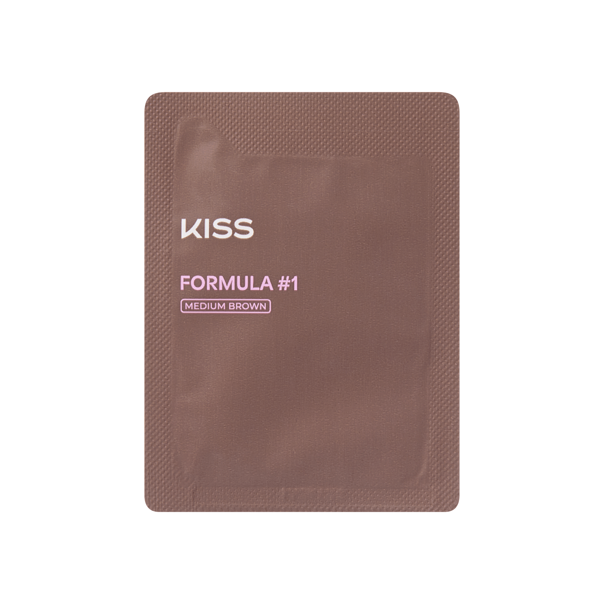 Kiss Tinting Cream Kit - Medium Brown | Starter Kit,  8 Pre-Measured Pouches, Eyebrow Brush