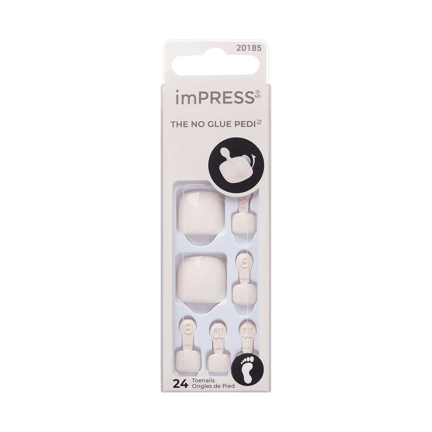 imPRESS Color Press On Pedicure - The Feels