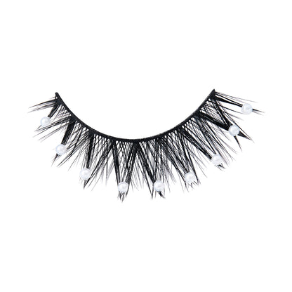KISS Halloween Decorated Lashes &amp; Gem Sticker - Swan Lake