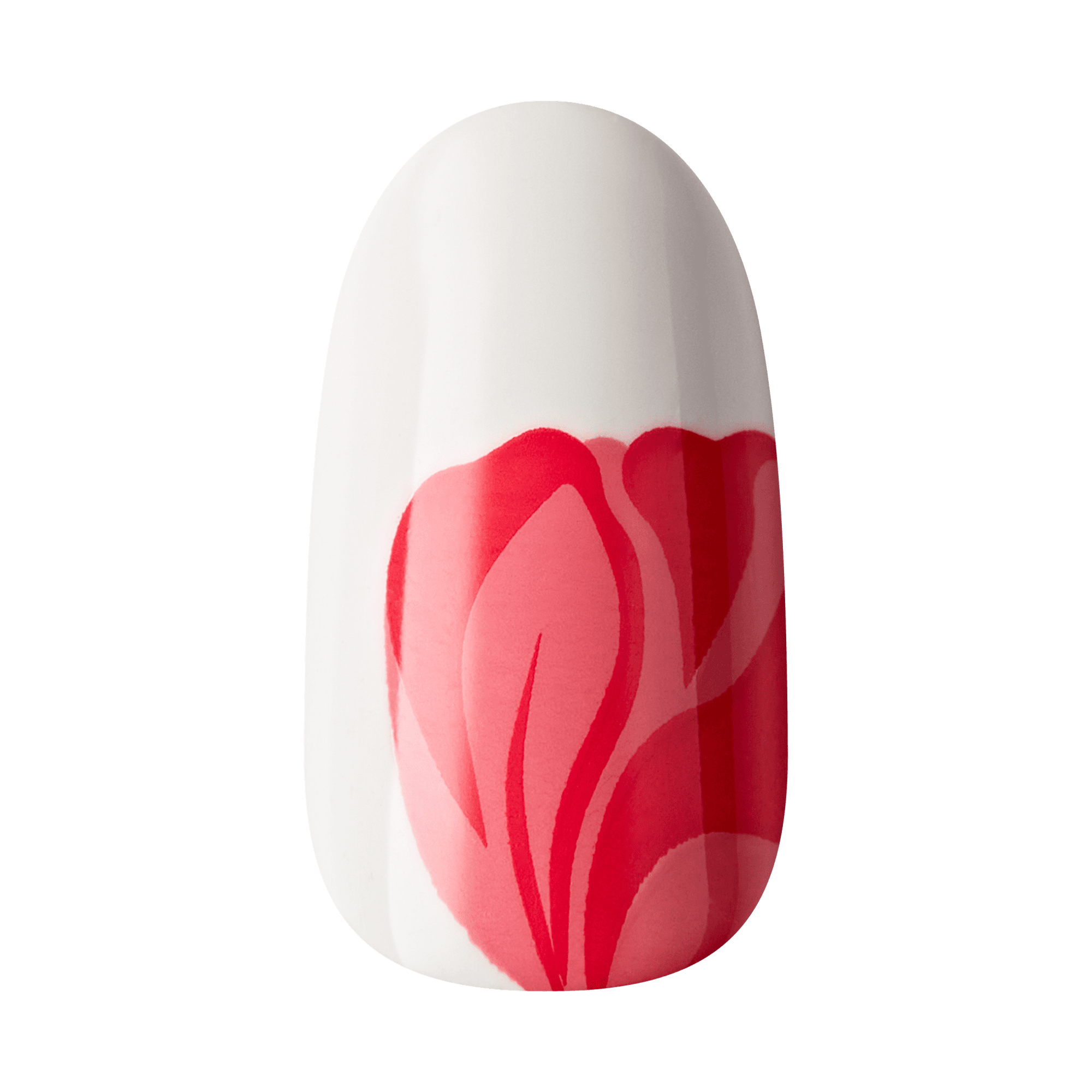 KISS Voguish Fantasy Press On Glue Nails - Tulip