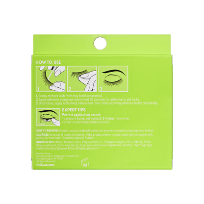 KISS Super Flex Latex Strip Lash Adhesive - Clear