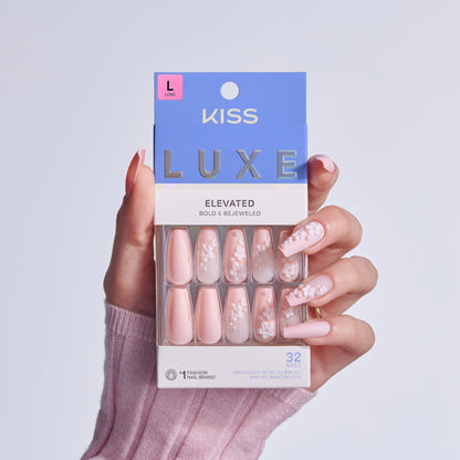 KISS LUXE Press On Glue Nails - Wandering Tide