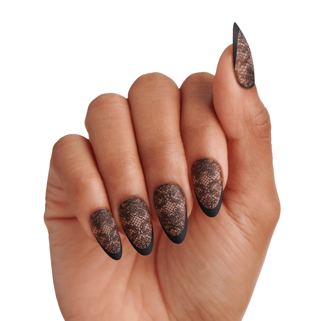 KISS Voguish Fantasy Halloween Press On Glue Nails - I Wanna Rock