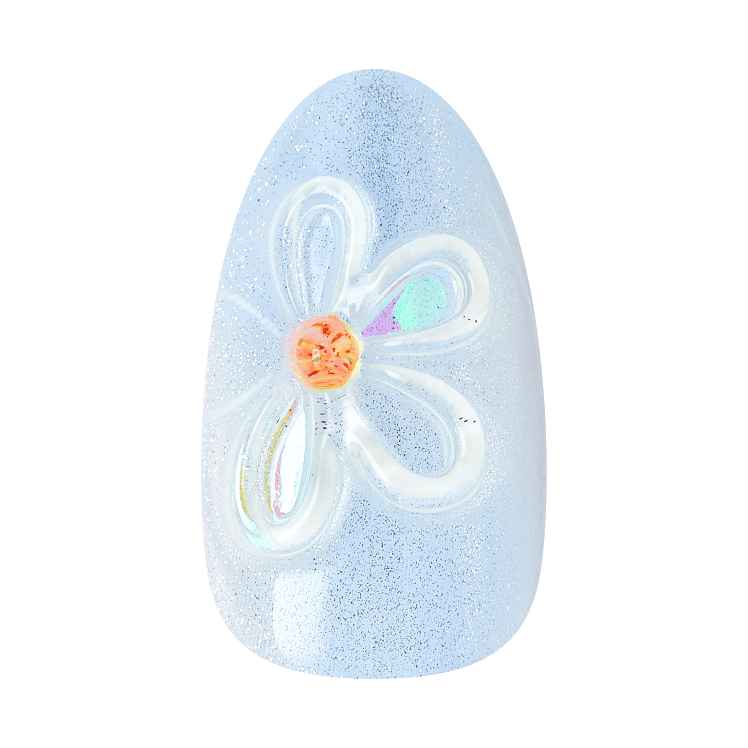 KISS NAIL DRIP Press On Glue Nails - Merry Sky