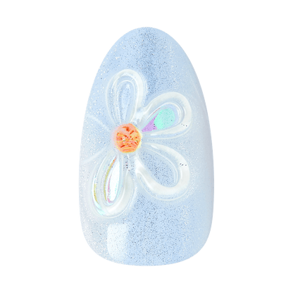 KISS NAIL DRIP Press On Glue Nails - Merry Sky