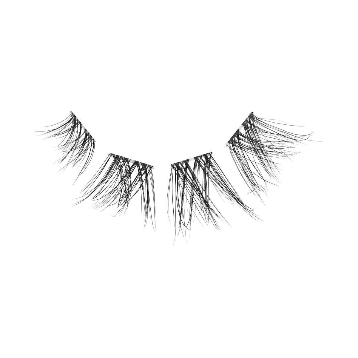 Falscara Faux Mink Natural Mega Multipack | DIY False Lash Extensions, Cluster Lash, Wispy Lashes, 70 Wisps, 8mm-16mm