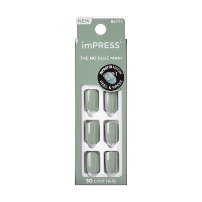 imPRESS Color Press On Nails - Going Green