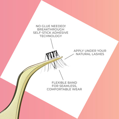 Airy Wispy | 12 Clusters imPRESS Falsies 12mm-14mm No Glue Needed - Image 10