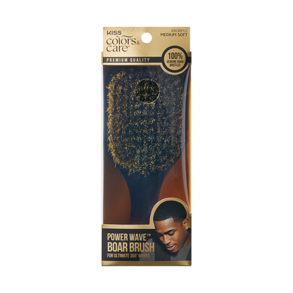 Power Wave Boar Brush Club Medium Soft - Image 2