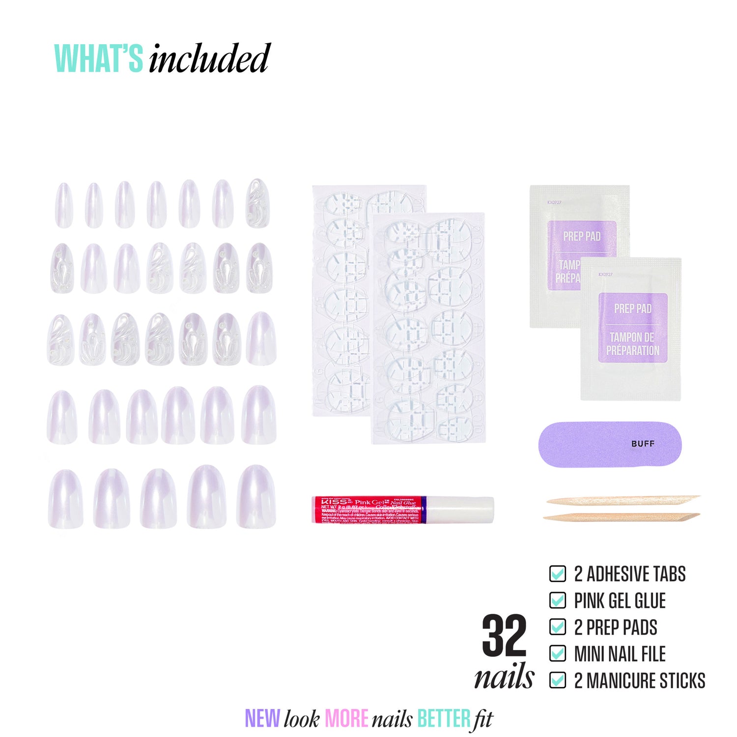 KISS ICON Press On Glue Nails - Remarkable