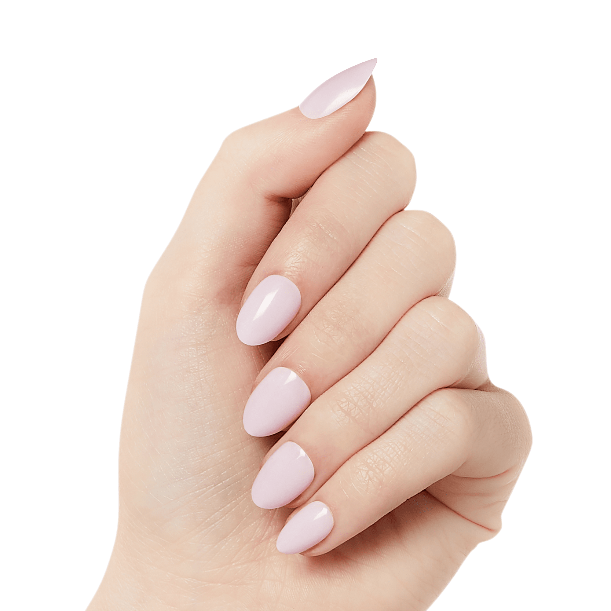 KISS Gel Fantasy Color Press On Glue Nails - Pure Love