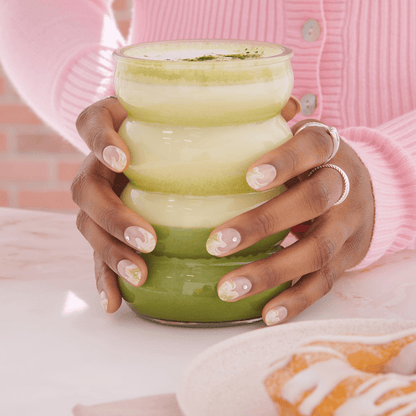 Matcha Latte imPRESS Design Coffee No Glue Needed - Image 3