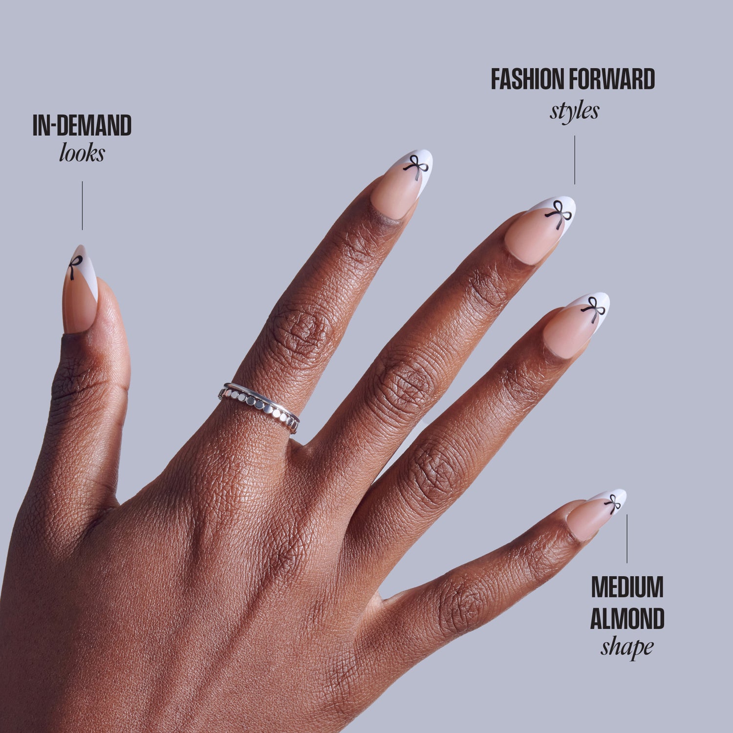 KISS CORE Design Press On Glue Nails - Our Moment