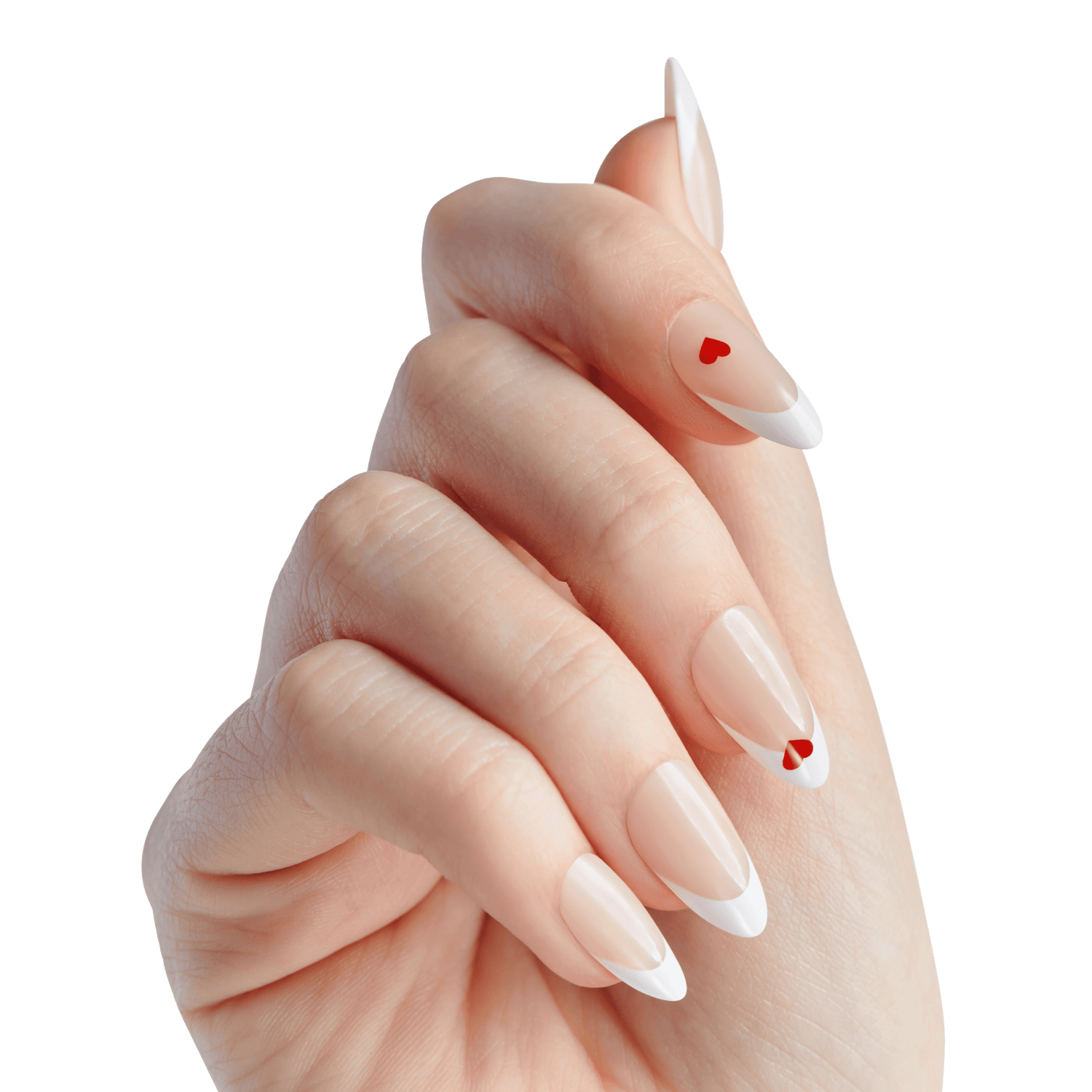 KISS Voguish Fantasy Press On Glue Nails - Love Rain