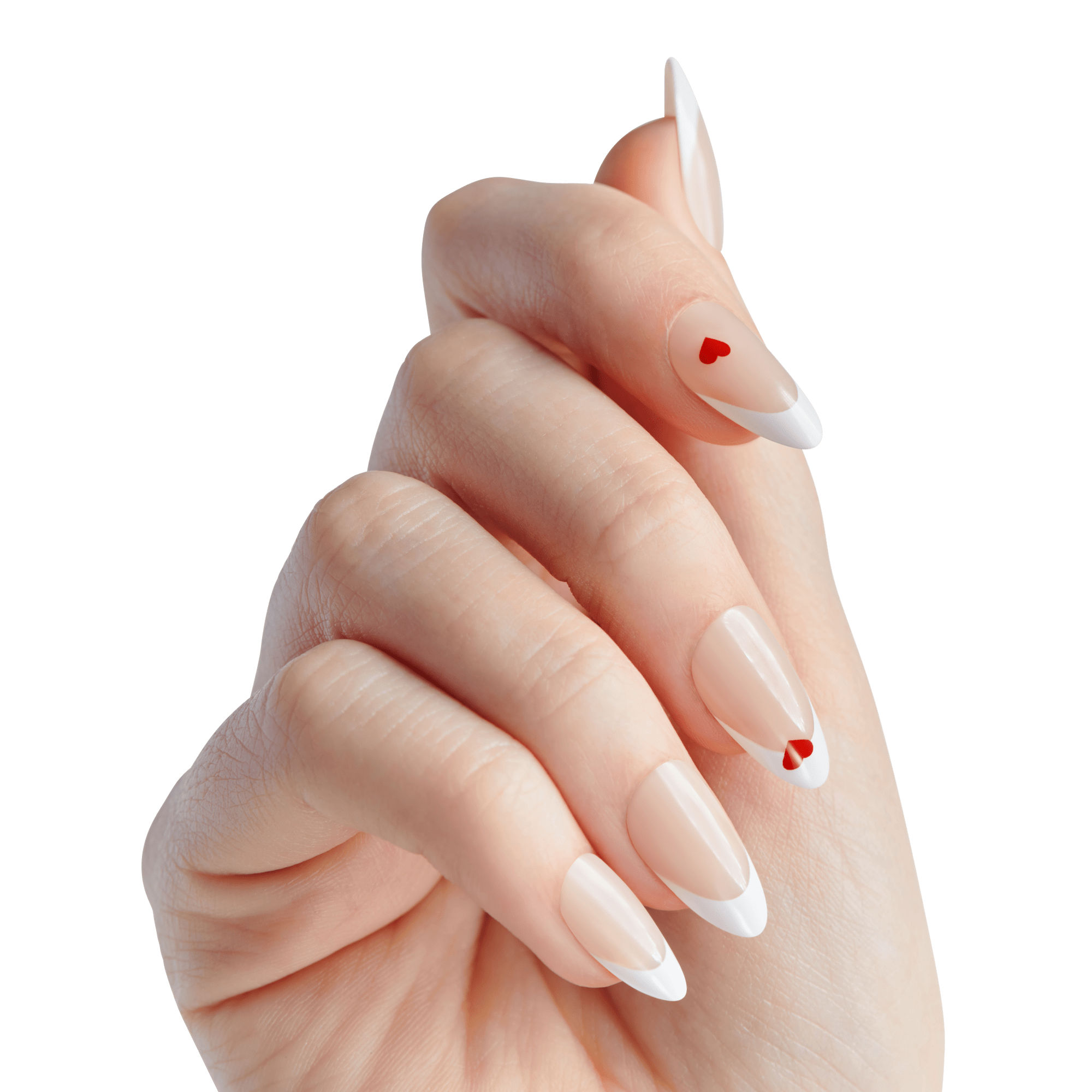 KISS Voguish Fantasy Press On Glue Nails - Love Rain
