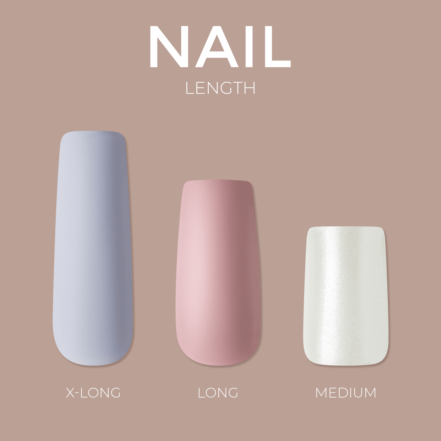 KISS Gel Fantasy Press On Glue Nails - Countless Times