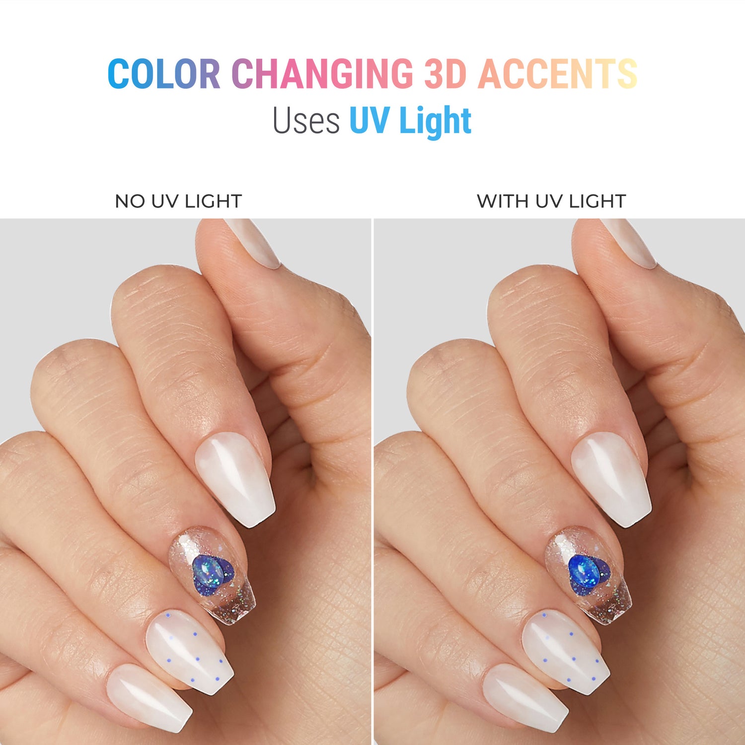 KISS Gel Fantasy Allure Press On Glue Nails - Hottiest Thing