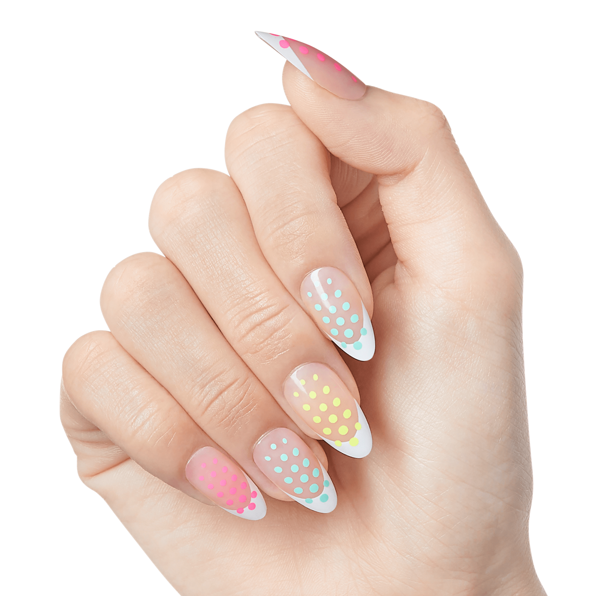 KISS Salon Design Press On Glue Nails - Snooze
