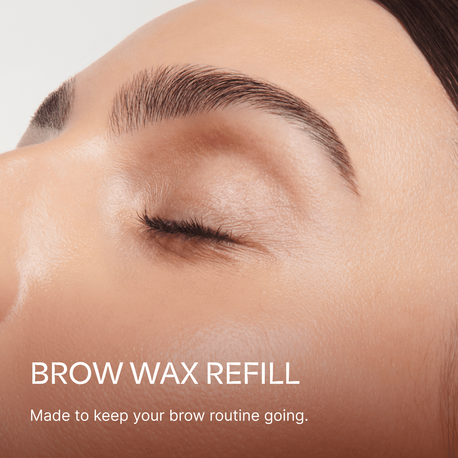 Kiss Brow Wax Kit Refill | Refill, Hard Wax, 10 Applicators, 10 Waxing Strips, 15 Post-Wax Wipes