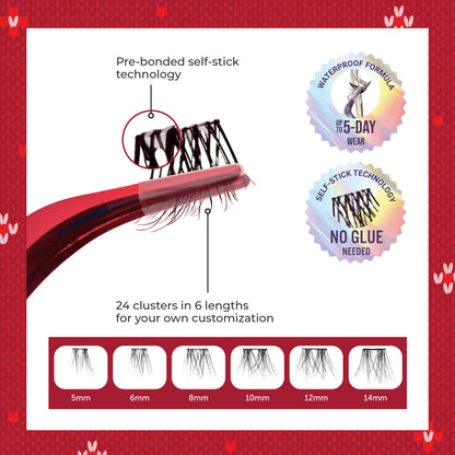 imPRESS Falsies Long Lasting Holiday Lashes - Demi Natural