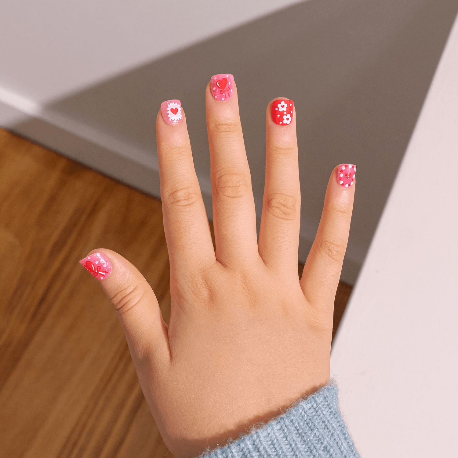 imPRESS Kids Press On Nails - Candy Heart