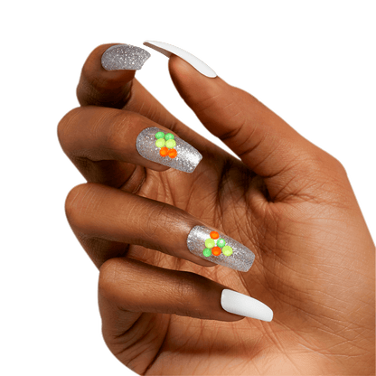 KISS Voguish Fantasy Press On Glue Nails - After Glow