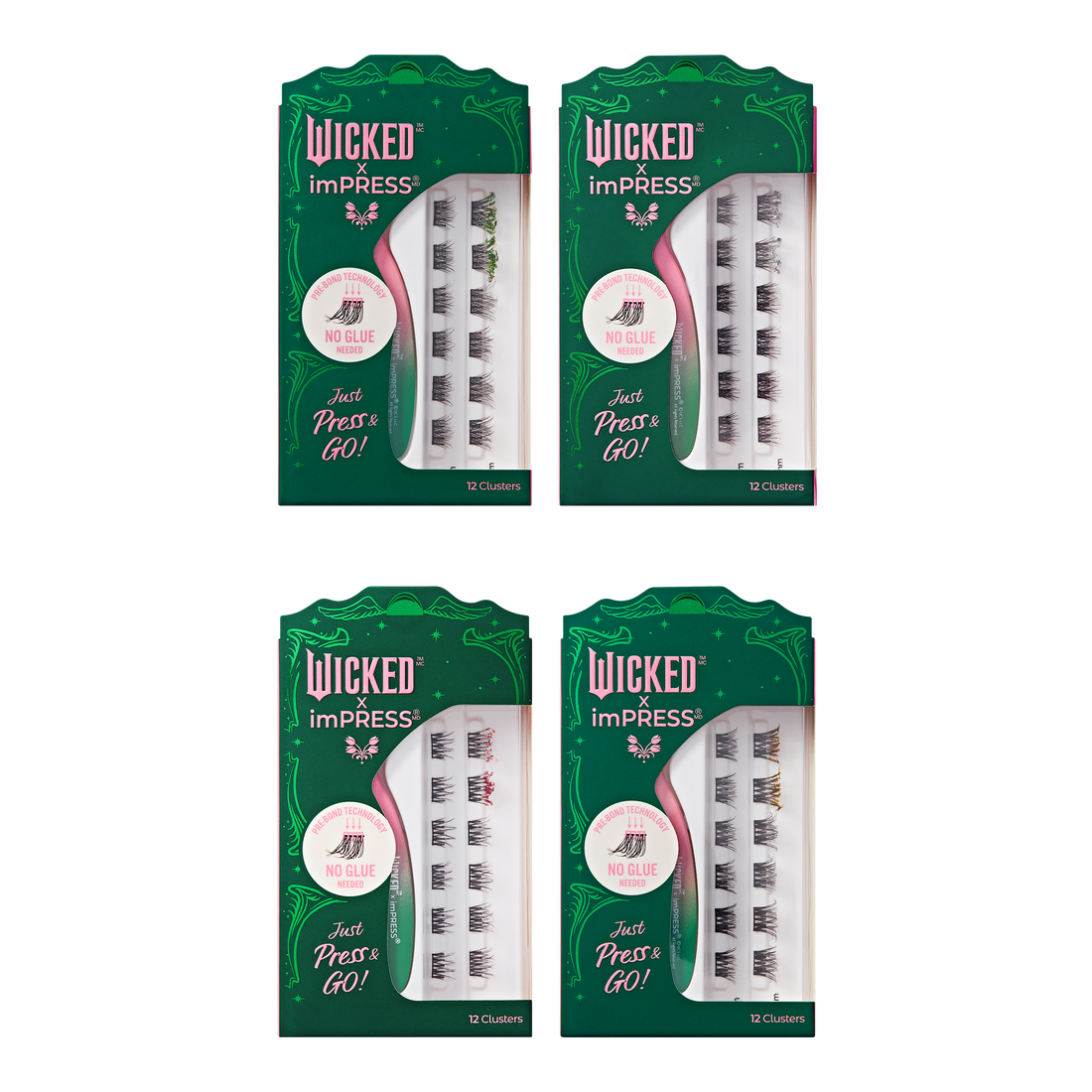 WICKED X imPRESS Falsies Bundle