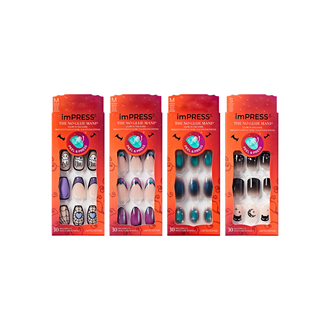 imPRESS Design Press On Nails Halloween Bundle - Mystic Must-Haves