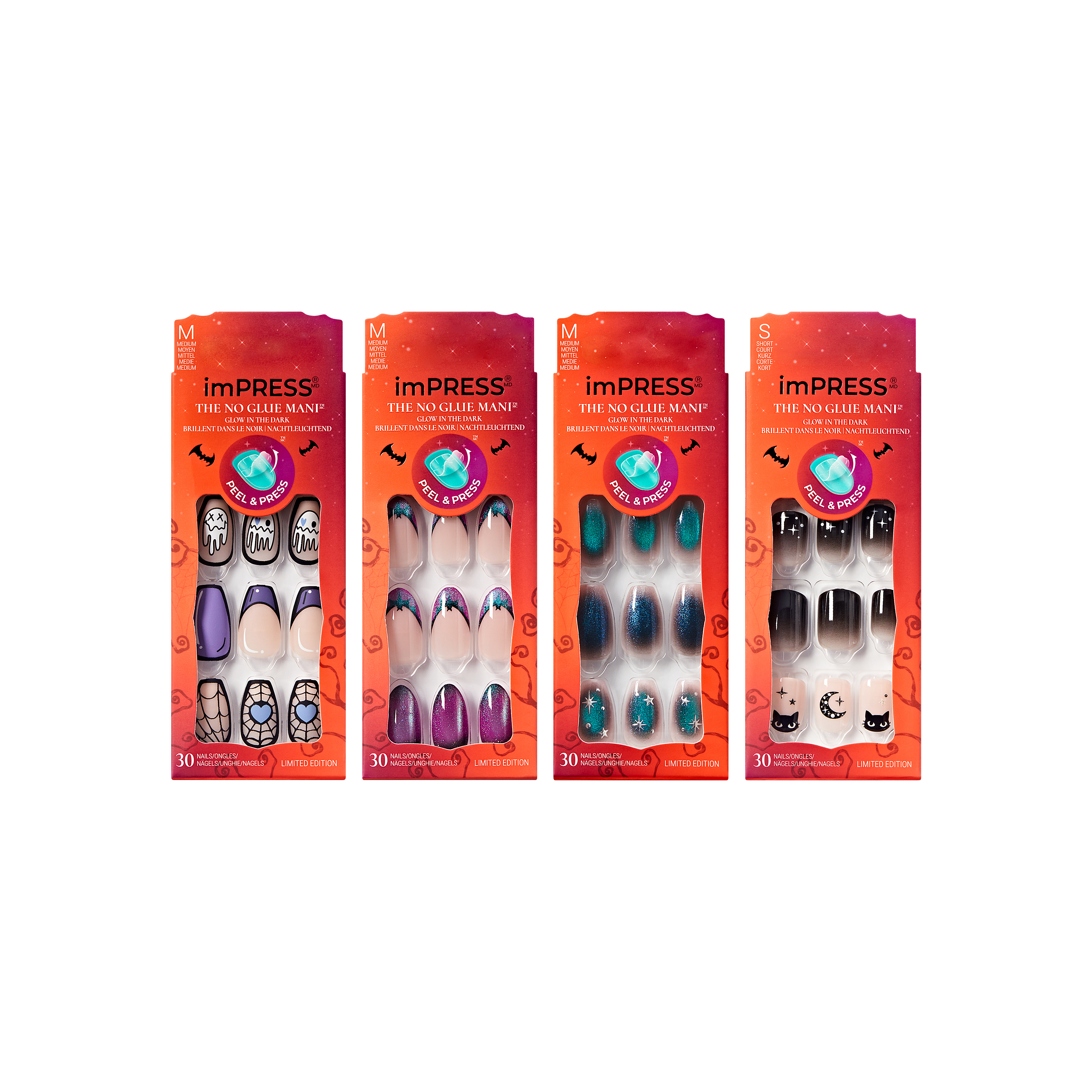 imPRESS Design Press On Nails Halloween Bundle - Mystic Must-Haves