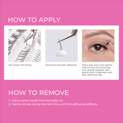 KISS SuperStick Lash Cluster Adhesive - Black