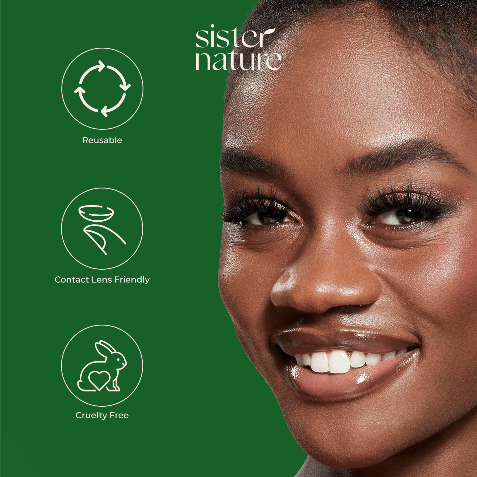 KISS Sister Nature Strip Lash Adhesive - Clear