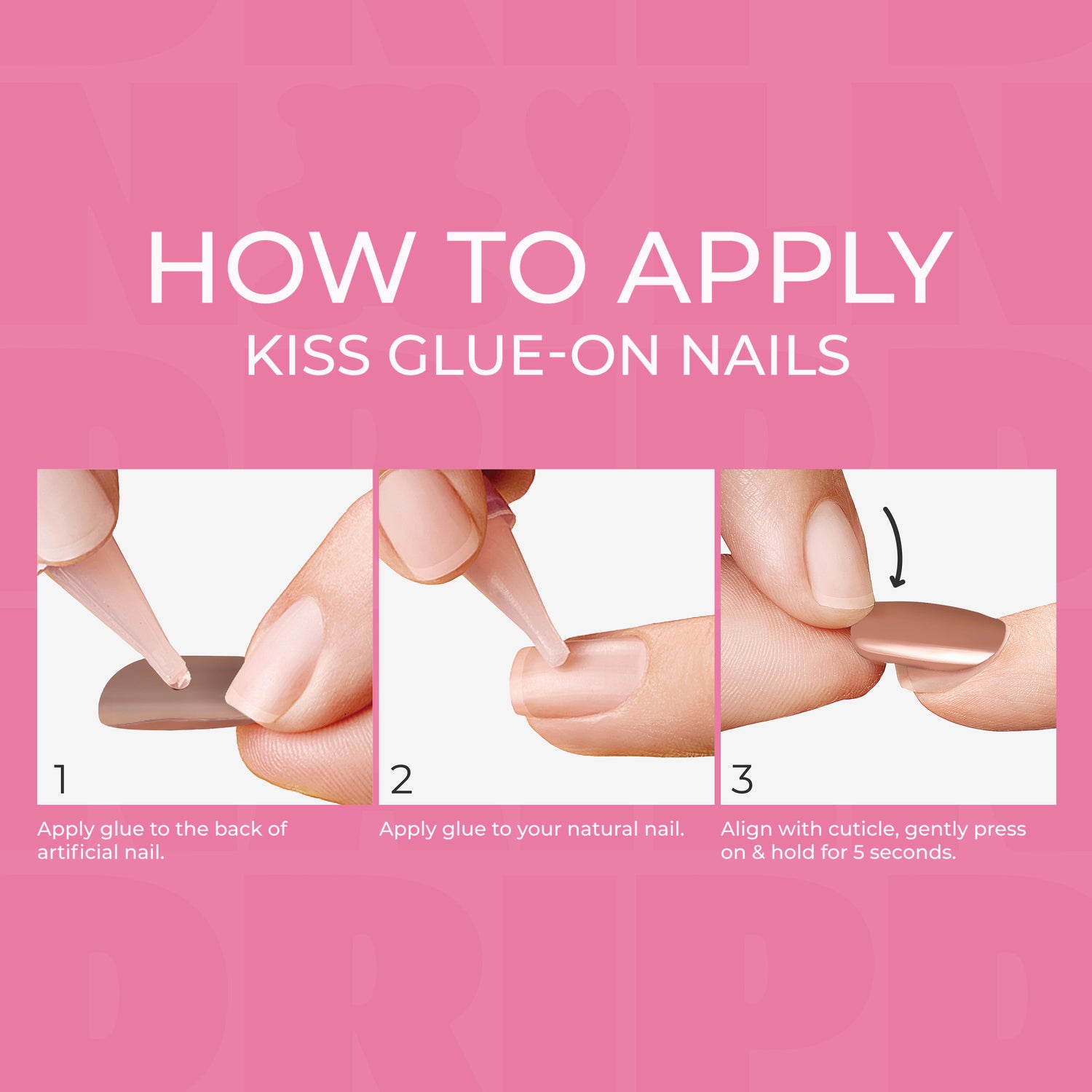 KISS Nail Drip ‘Sweet Shop’ Press On Glue Nails – Top Drip