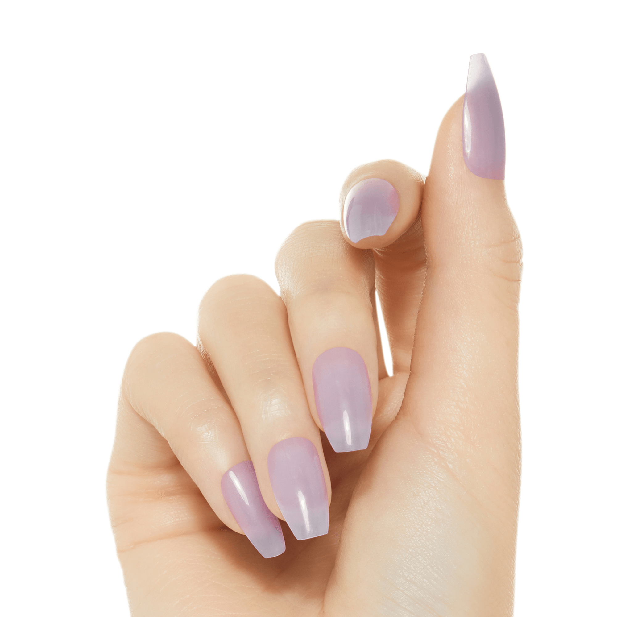 KISS Gel Fantasy Jelly Color Press On Glue Nails - Quince Jelly