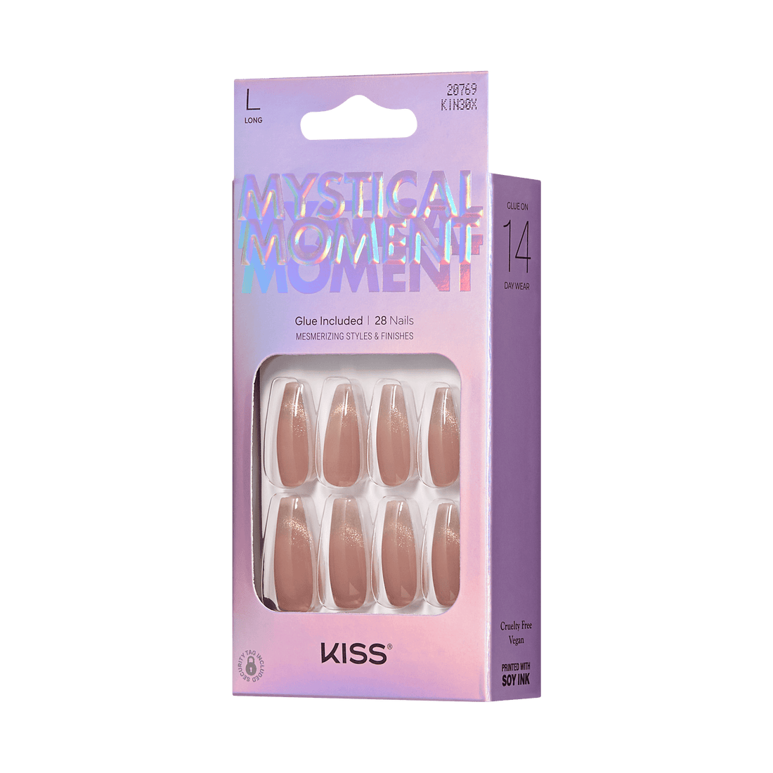 KISS Mystical Moment Press On Glue Nails - Genesis