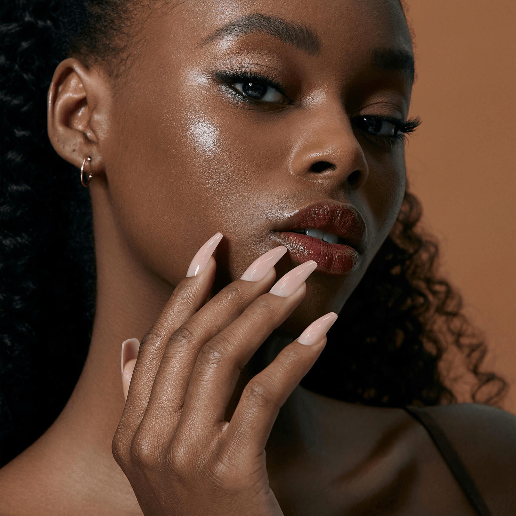 KISS Bare but Better Press On Glue Nails - Nude Glow