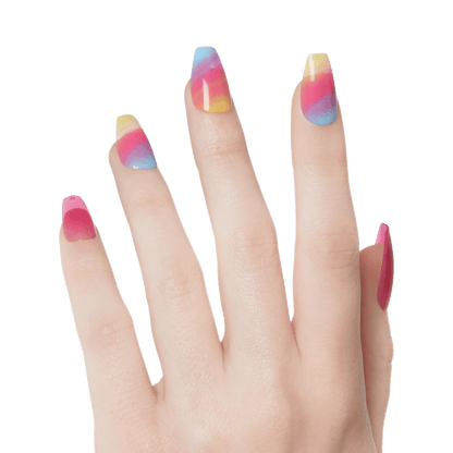 KISS Salon Design Press On Glue Nails - The Motto