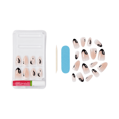 KISS Salon Design Halloween Press On Glue Nails - So Boo-tiful