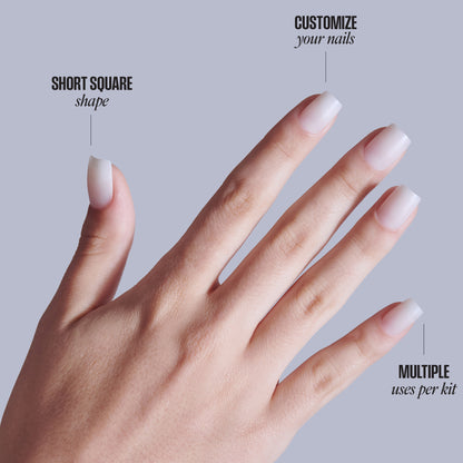 KISS Professional Full Cover Press On Nails - Ordinary Life