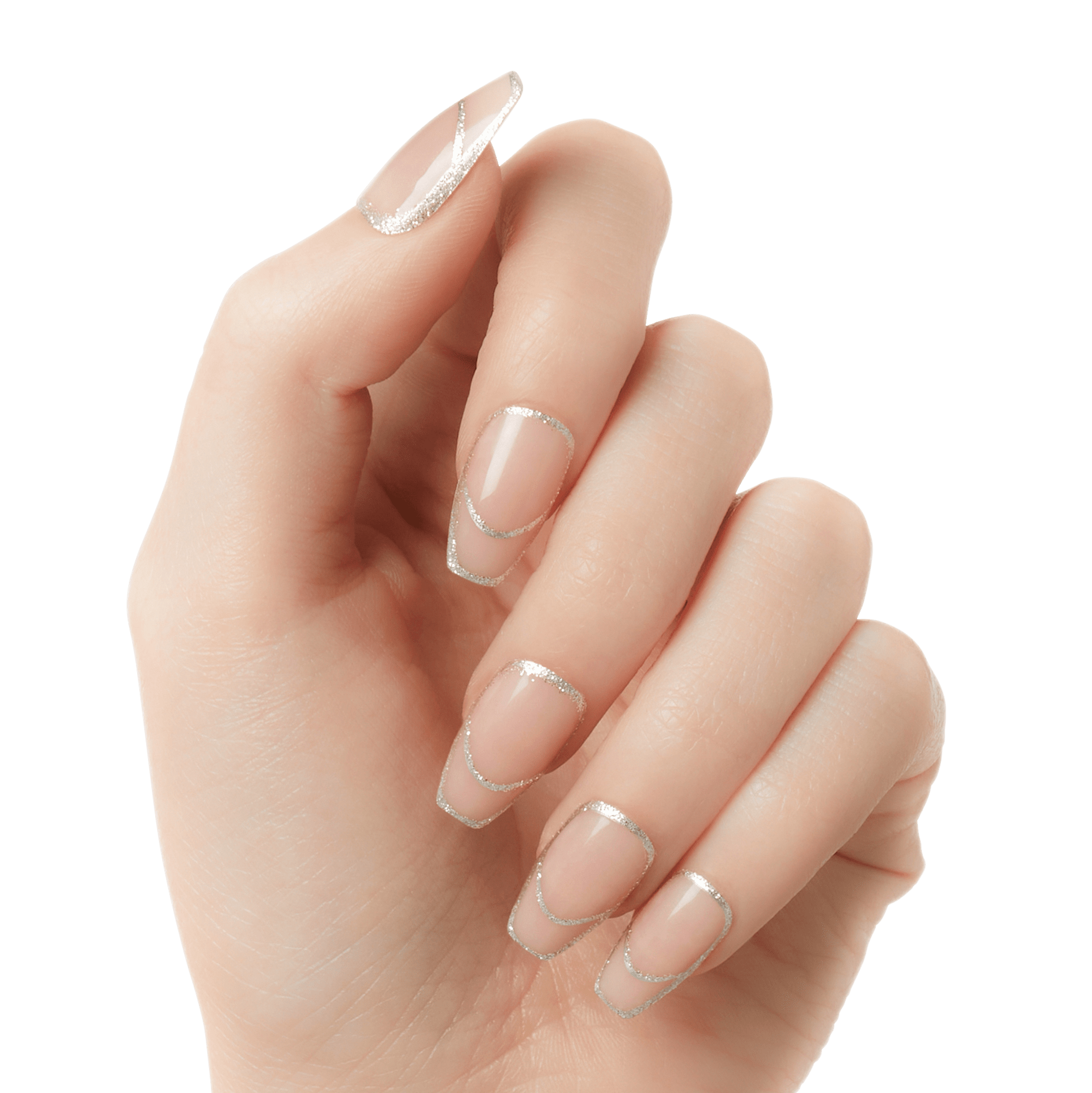 KISS Classy Press On Glue Nails - New Nail, New Me