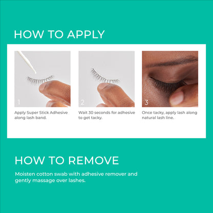 Superstick Strip Lash Adhesive Superstick Strip Lash AdhesiveUp To 5 Day Hold Clear - Image 7