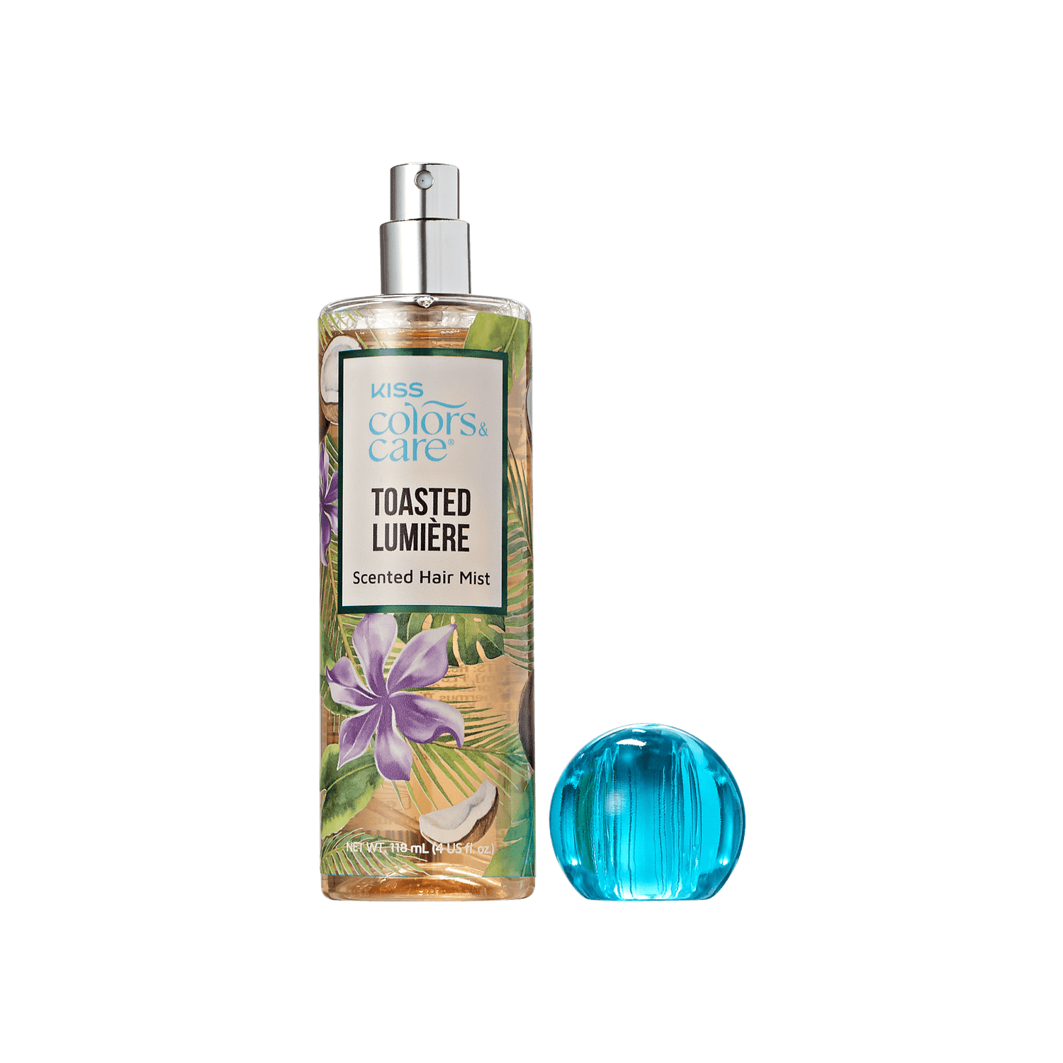 Kiss Colors & Care Clean Fragrance Hair Veil Mist, 4 oz. - Toasted