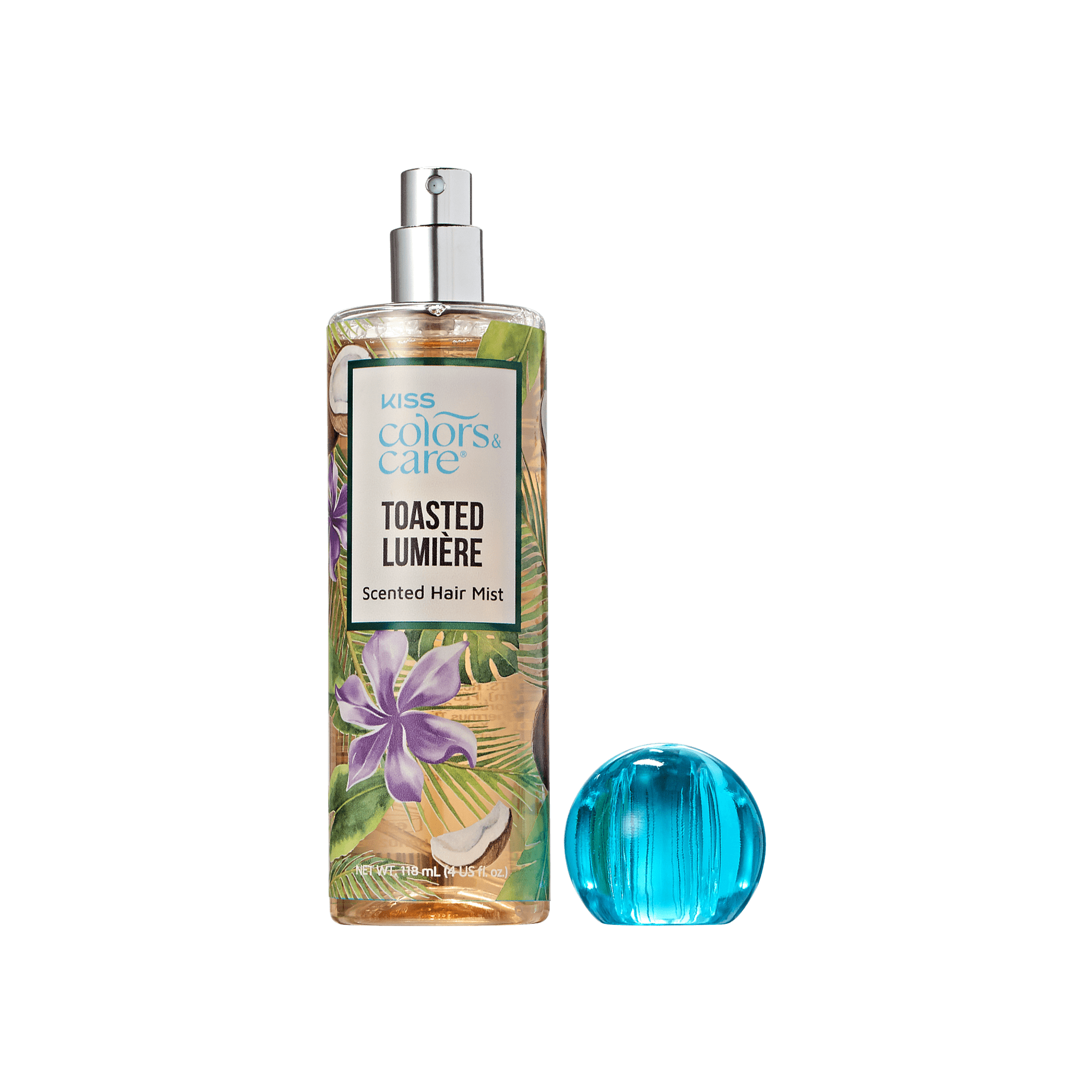 Kiss Colors & Care Clean Fragrance Hair Veil Mist, 4 oz. - Toasted