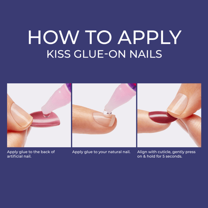 KISS Gel Fantasy Magnetic Press On Glue Nails - BeatBelles