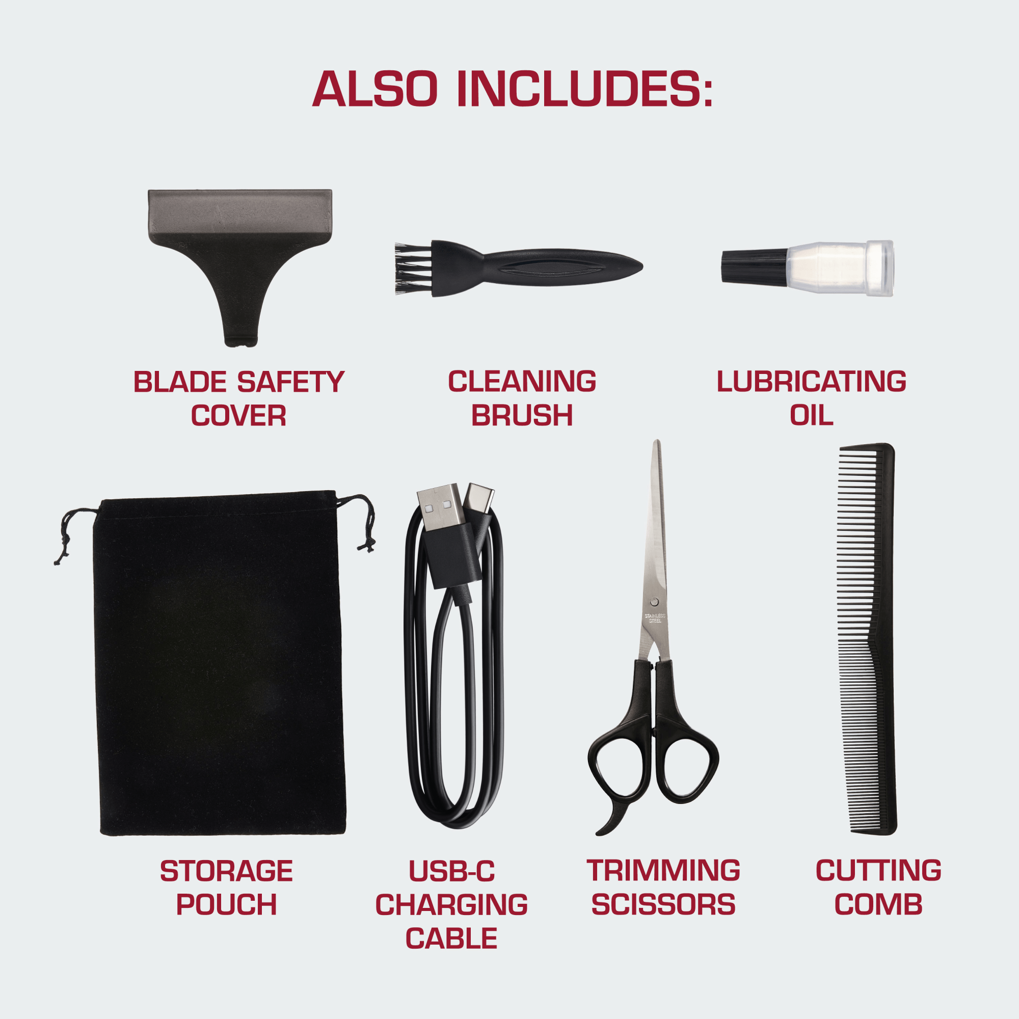 KISS Cordless T-Blade Beard &amp; Hair Trimmer