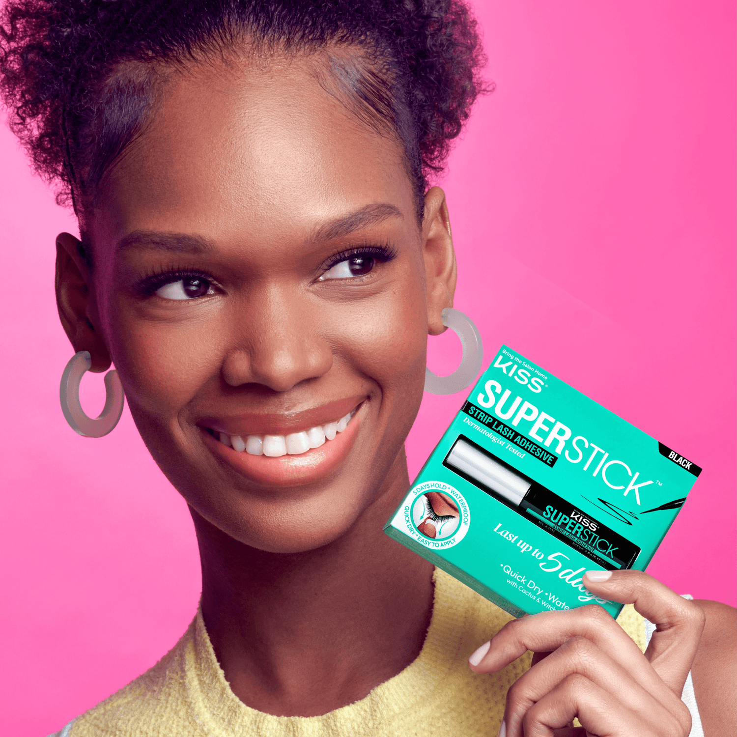 KISS SuperStick Strip Lash Adhesive - Black