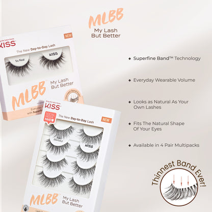 KISS My Lash But Better 4-Pair Multipack - Well Blended