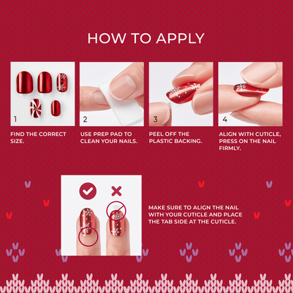 imPRESS Holiday Design Press On Nails - Merry n Bright